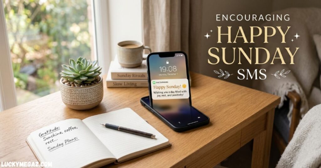 Encouraging Happy Sunday SMS with sunday communication