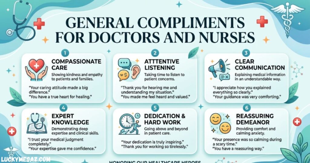 General Compliments for Doctors and Nurses with beautiful nurses