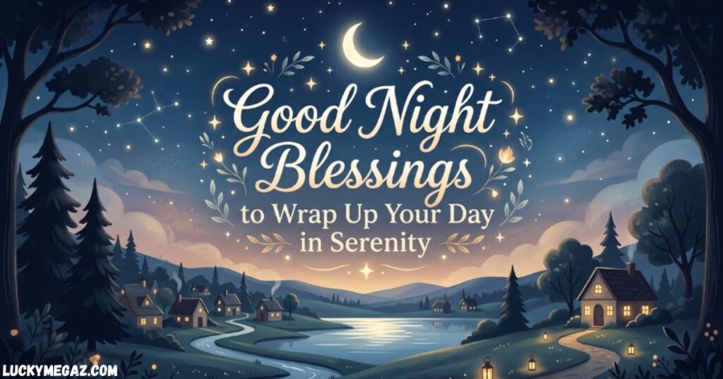 Good Night Blessings to Wrap Up Your Day in Serenity With blessed good night