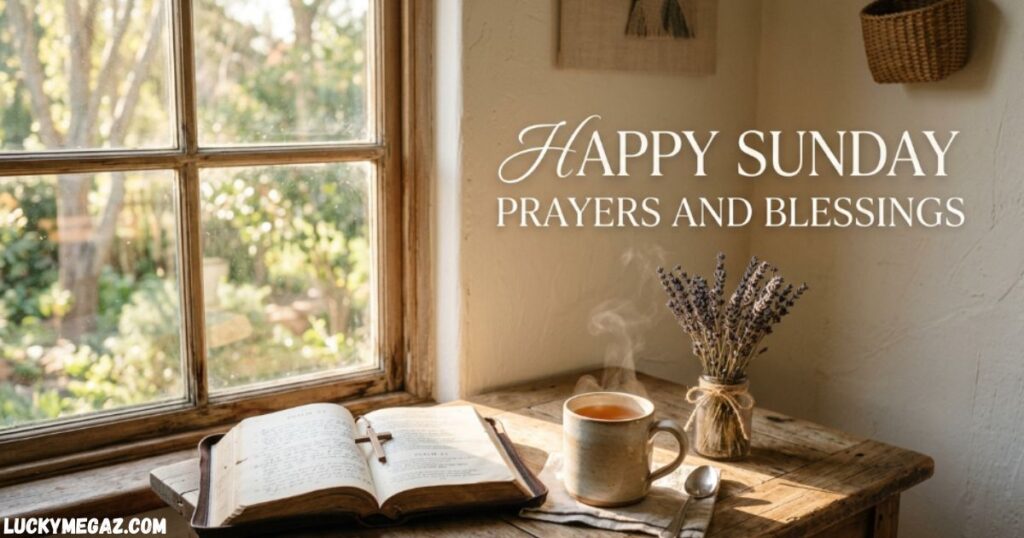 Happy Sunday Prayers and Blessings with sunday blessings