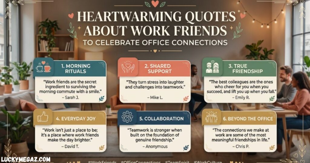 Heartwarming Quotes About Work Friends to Celebrate Office Connections