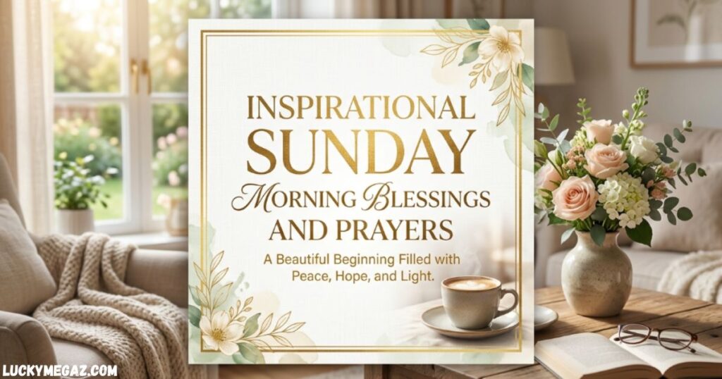 Inspirational Sunday Morning Blessings And Prayers with sunday quotes