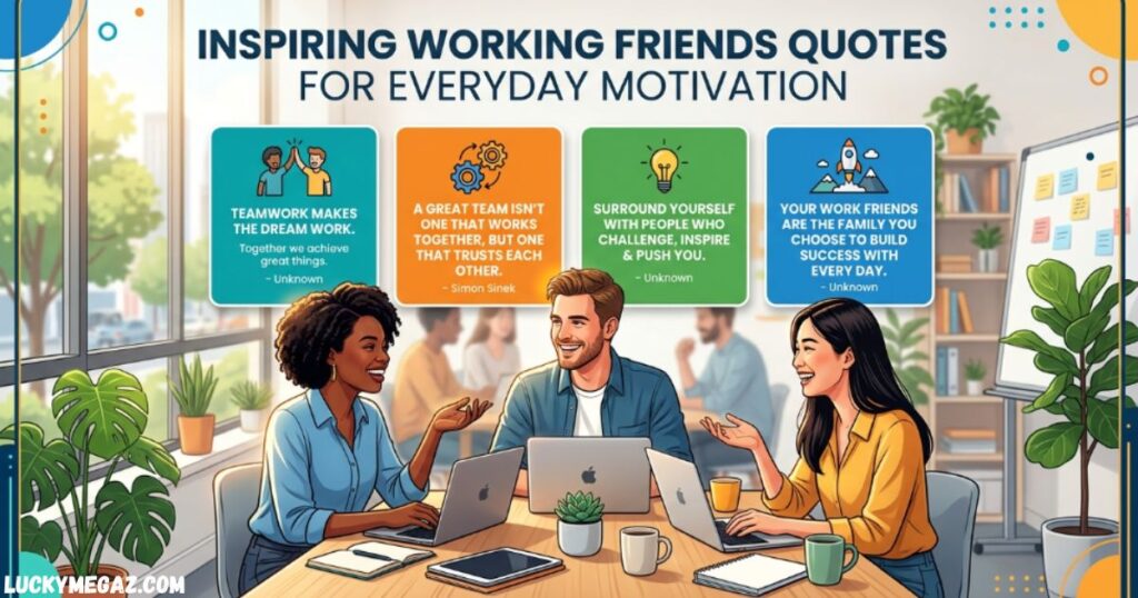 Inspiring Working Friends Quotes For Everyday Motivation