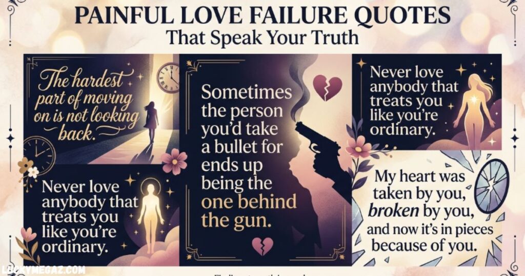 Painful Love Failure Quotes That Speak Your Truth with love failure